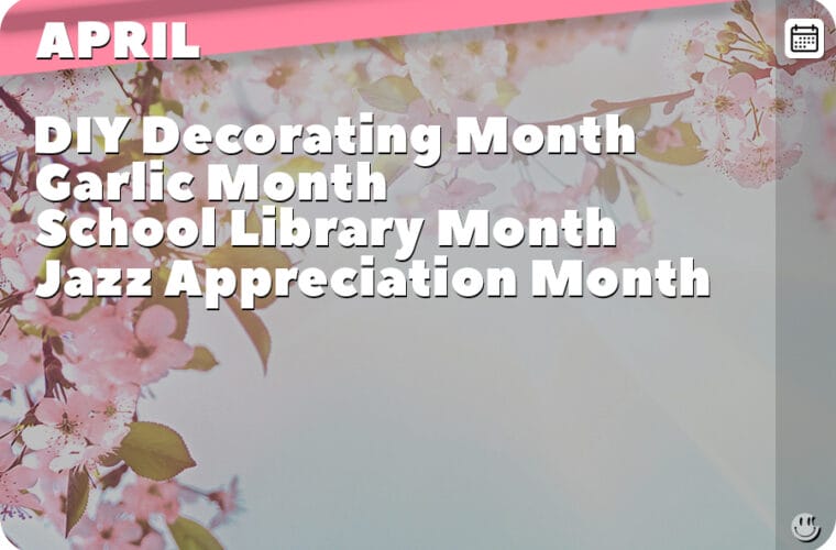 April in Pop Culture History April